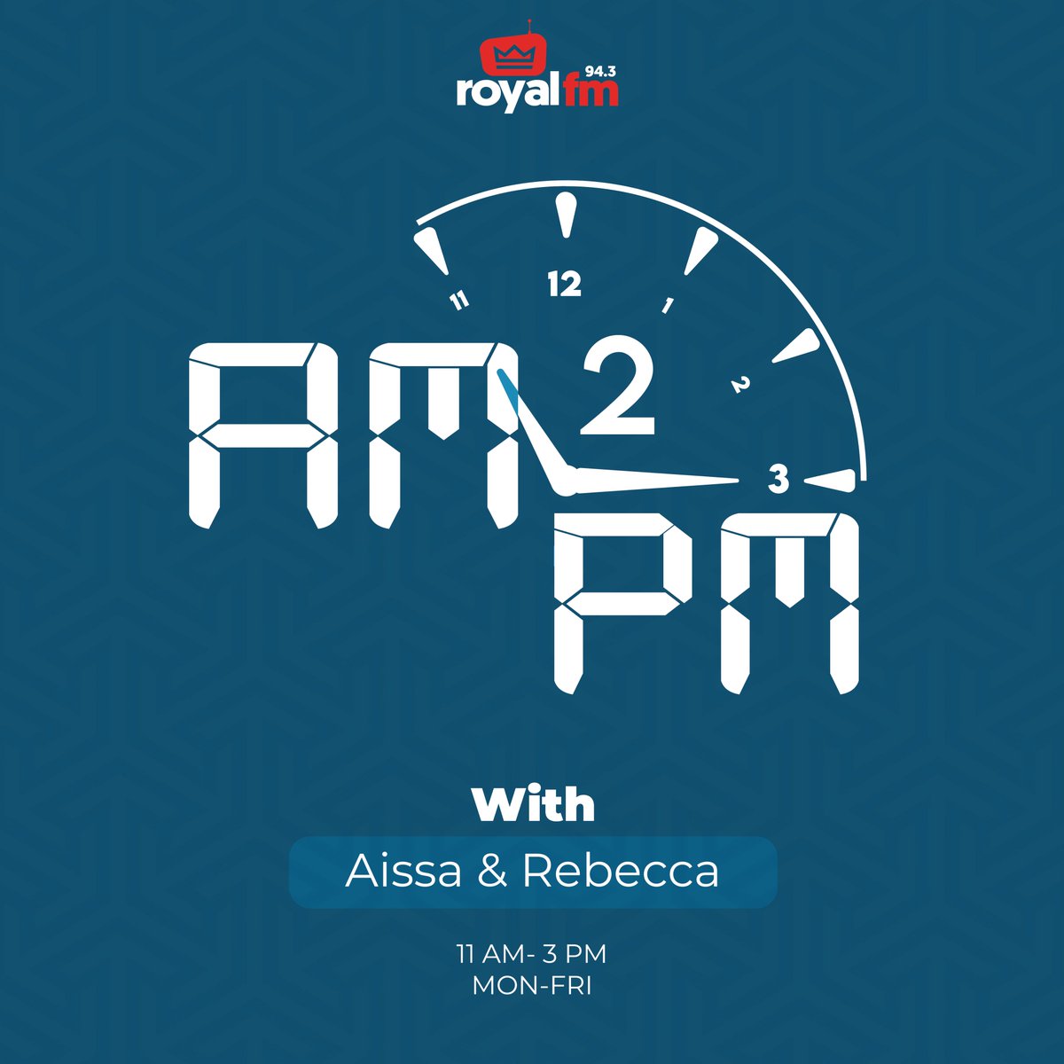 RoyalFMRwanda's tweet photo. π΄Live
#Am2PmRw is here with yours truly @AissaCyiza and @UmuhireRebecca6 Tune in and vibe with us
only on The Heartbeat of Kigali, Royal fm https://t.co/sWHks1jsHM