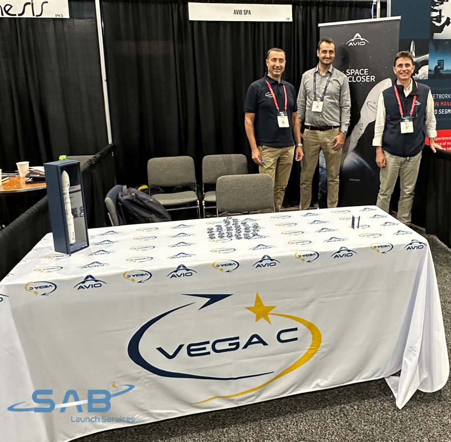 SAB Launch Services (@sab_ls_official) on Twitter photo Visiting the last day of the Small Satellite Conference, Logan?
Marco Mariani, Angelo Fontana, and Francesco De Lorenzo are ready to find Solutions to bring your payload to orbit.
#smallsat #dreamteam <a href="/AVIO/">Alvin Shiu</a> <a href="/SAB_LS_Official/">SAB Launch Services</a> Visiting the last day of the Small Satellite Conference, Logan?
Marco Mariani, Angelo Fontana, and Francesco De Lorenzo are ready to find Solutions to bring your payload to orbit.
#smallsat #dreamteam <a href="/AVIO/">Alvin Shiu</a> <a href="/SAB_LS_Official/">SAB Launch Services</a>