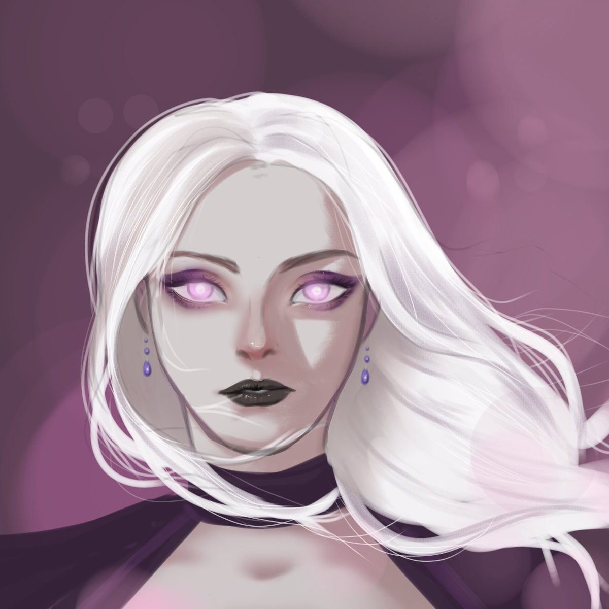 It was the last work drawn on the phone. I had plans to draw a parallel universe where our heroes are negative characters👀

#CleaStrange