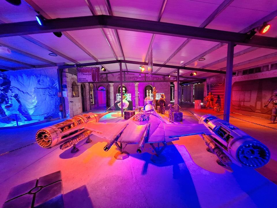 puerto_espacial's tweet photo. ABIERTO todo el verano de miércoles a domingo y sin necesidad de reserva!! Disfruta de la mejor aventura de la galaxia en Puerto Espacial - Valoria la Buena Valladolid más info https://t.co/YvkyFap9sT #puertoespacial https://t.co/QWgZsI1bfN