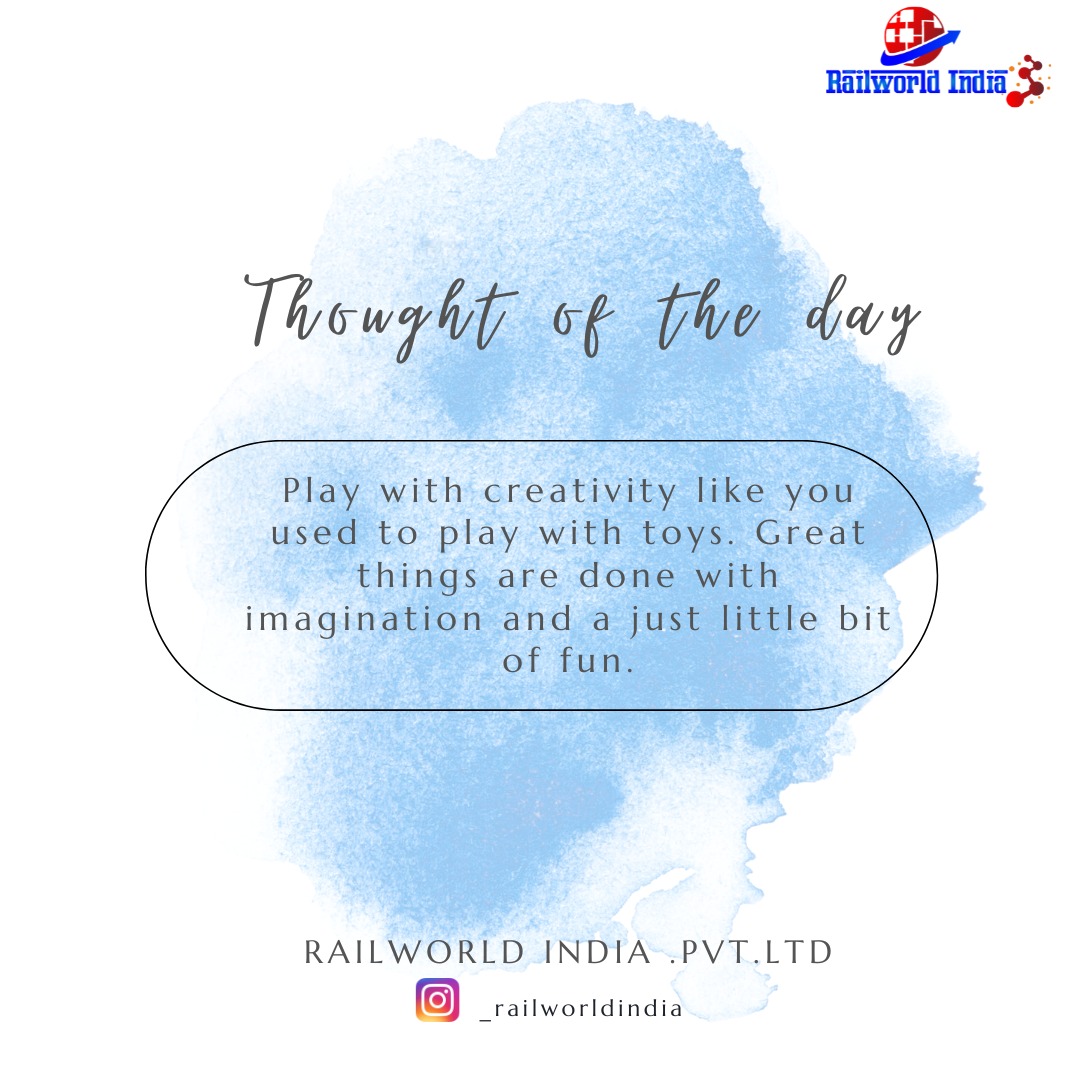 RailworldIndia's tweet photo. #ThursdayMotivation #quoteoftheday https://t.co/O4zdZZOOFD