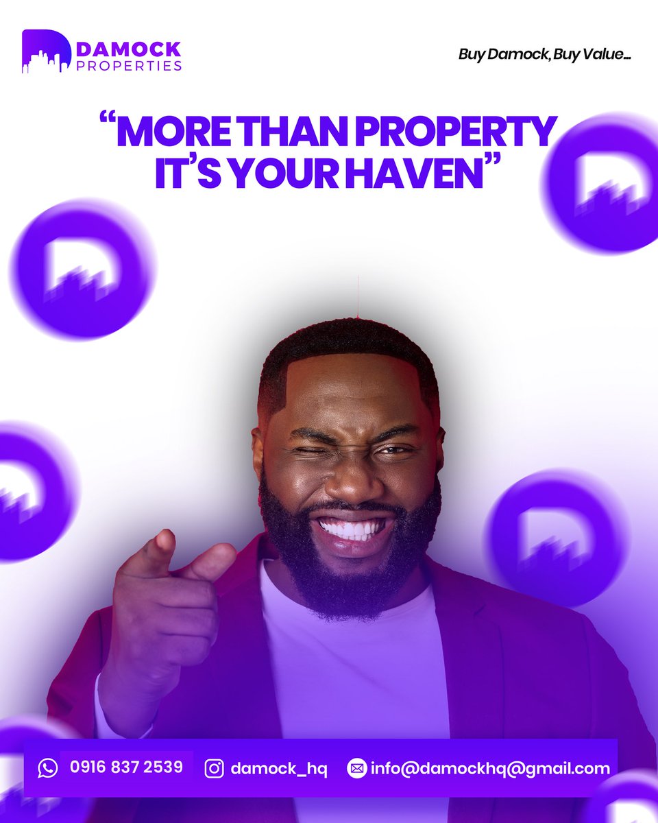 damockng's tweet photo. We do more than just sell the property, we create havens, places where you can relax and escape the worries of everyday life.
#damock #realestatemarket #realestatemarketupdate #valueinvesting #value #realestateinvestment #realestatelagos #realestateabuja #property #homes https://t.co/431bmLSYIH