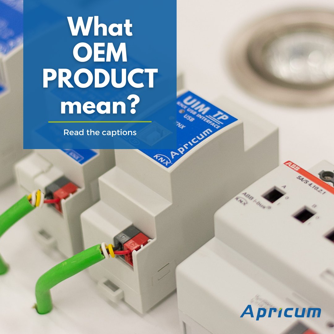 Are you familiar with OEM products? 🤔
 
OEM (Original Equipment Manufacturer) products are available as white-label solutions, allowing you to put your brand front and center on these customizable KNX devices.

Find out more: linkedin.com/posts/as-adria…