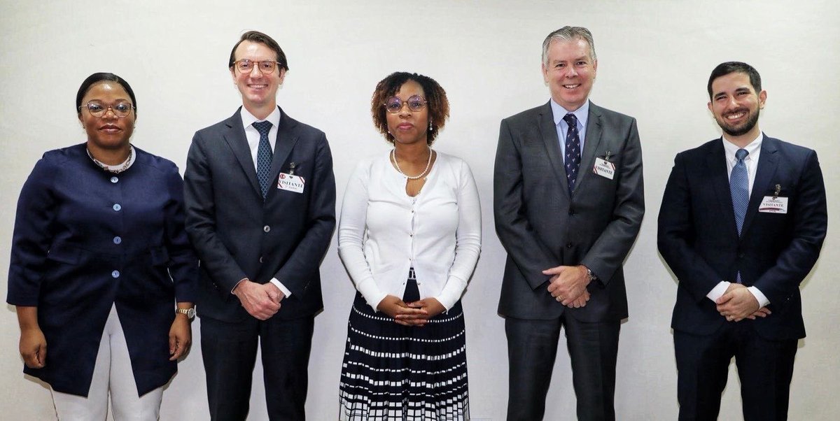 OTP staff Kevin Hughes and Ewan Brown met today with <a href="/mozambique_gov/">Government of Mozambique</a> Atty Gen Beatriz da Consolação Buchili to express gratitude for cooperation in arrest of Fulgence #Kayishema. Strong commitment to work together and achieve justice for int'l crimes in #Rwanda and #Mozambique.