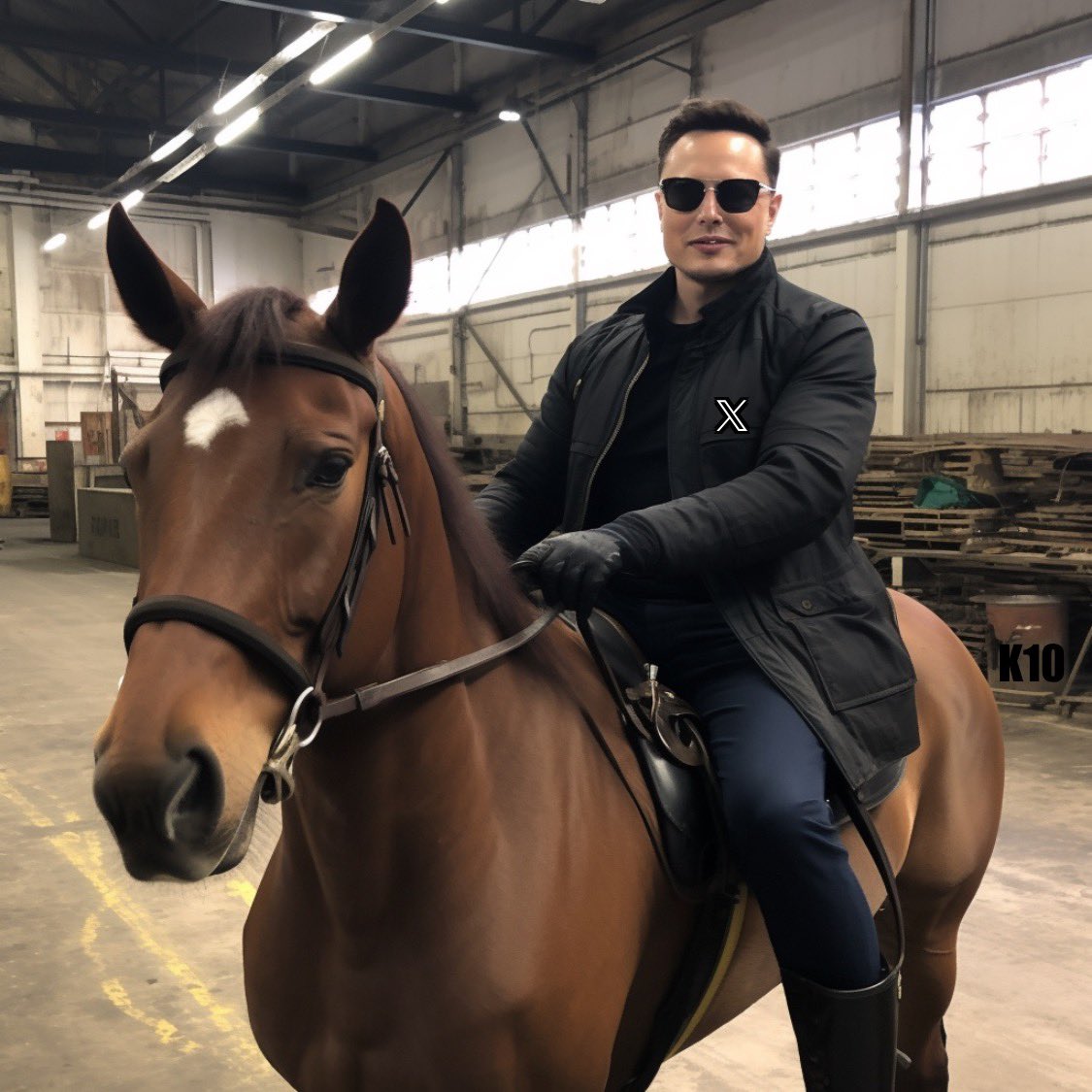 Kristennetten's tweet photo. Horse power in the factory https://t.co/kaRvwWkLiL