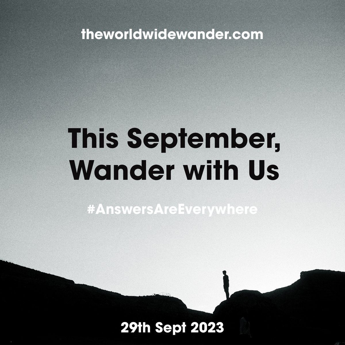 The World Wide Wander is back! Join me and some lovely, creative humans this September for a global wander-fest. It's Free. It's fun. It's time! theworldwidewander.com