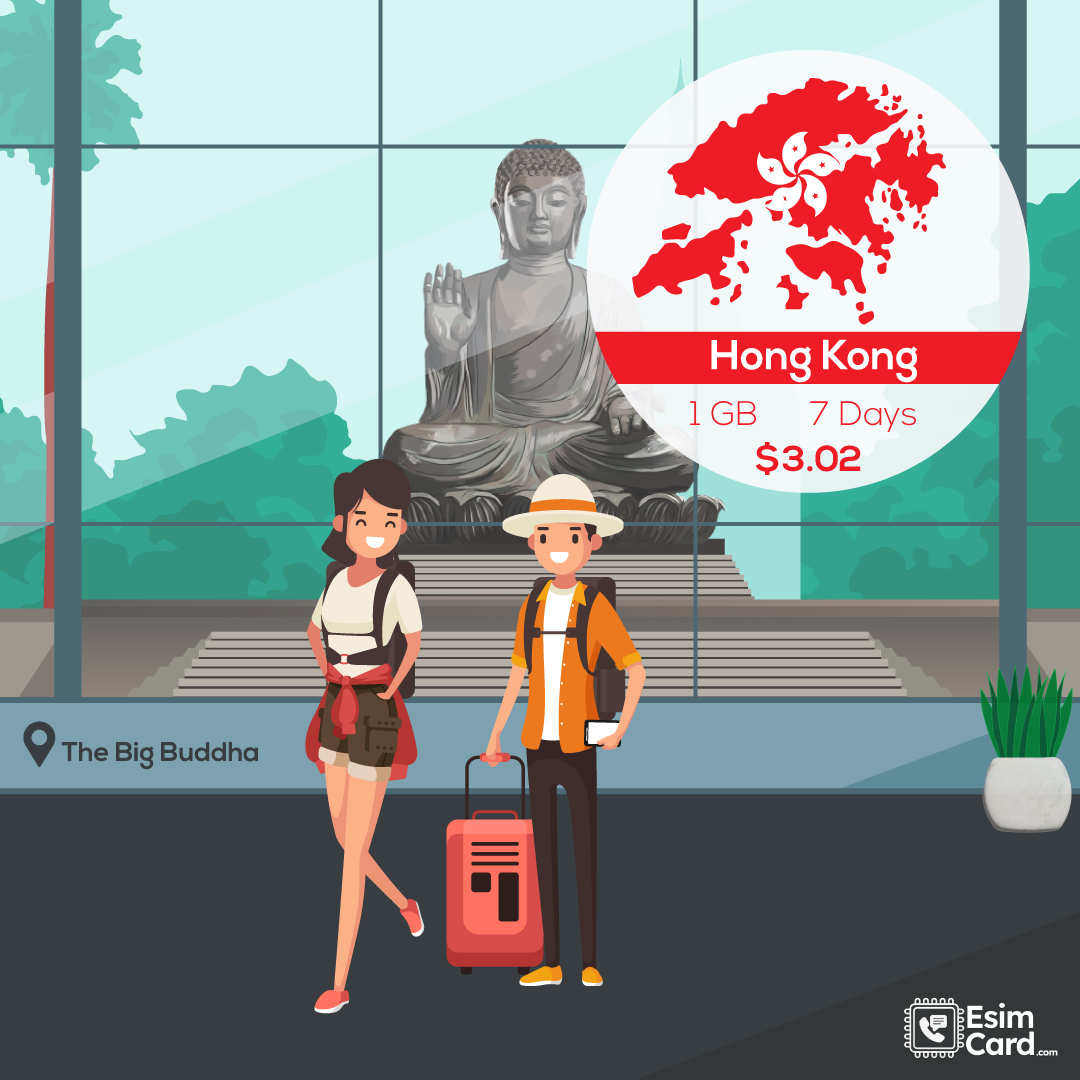 EsimcardApp's tweet photo. Experience Hong Kong's allure with our $3 eSIM! Stay connected 7 days with 1GB data on 2G-5G networks. Capture #BigBuddha and more 📸🇭🇰 #TravelAsia #LantauIsland #ConnectedTravel #eSIMRoaming #ExploreHK #esimhongkong #esimworld #esim #esims 🌏📲 https://t.co/pgqlsDLls0