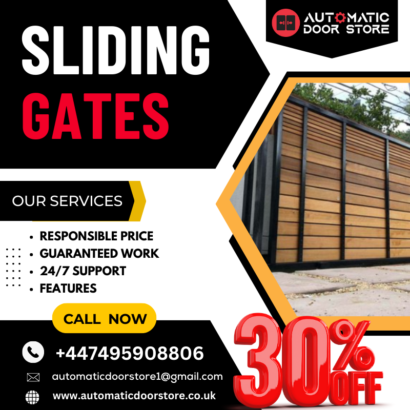 automatic_store's tweet photo. Enjoy a 30% discount on Sliding Gates installation. Call us today to safeguard your property while adding a touch of elegance Dial now: +44 7495908806
Website: https://t.co/nYGy2DJsMB
#automaticdoorstore #Swinggates #slidingdoors #automaticshopfrontdoor #telscopicdoor #swingdoors https://t.co/p8bXSwgy00