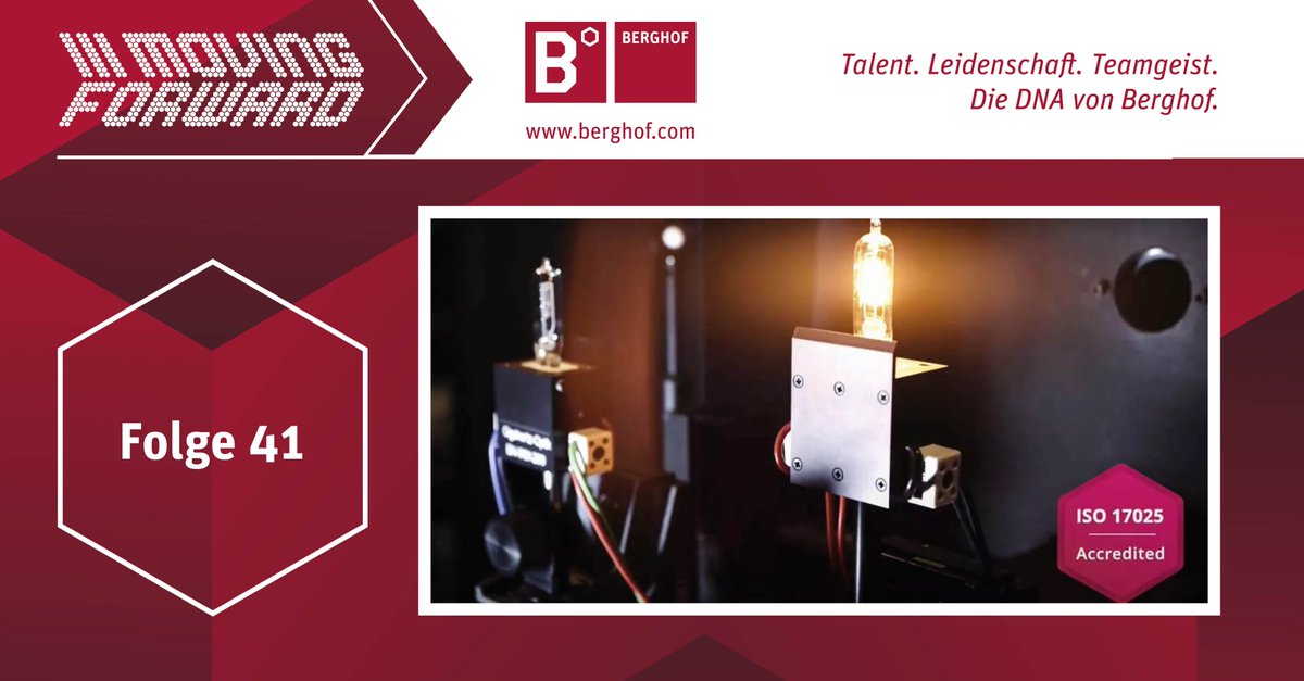 #MovingForward, Folge 41: Das nach ISO 17025 akkreditierte, firmeneigene #Kalibrierlabor ist seit 30 Jahren ein wichtiges Alleinstellungsmerkmal unseres Tochterunternehmens Gigahertz-Optik: tinyurl.com/2p8ahcre

#Photonik #Kalibrierung