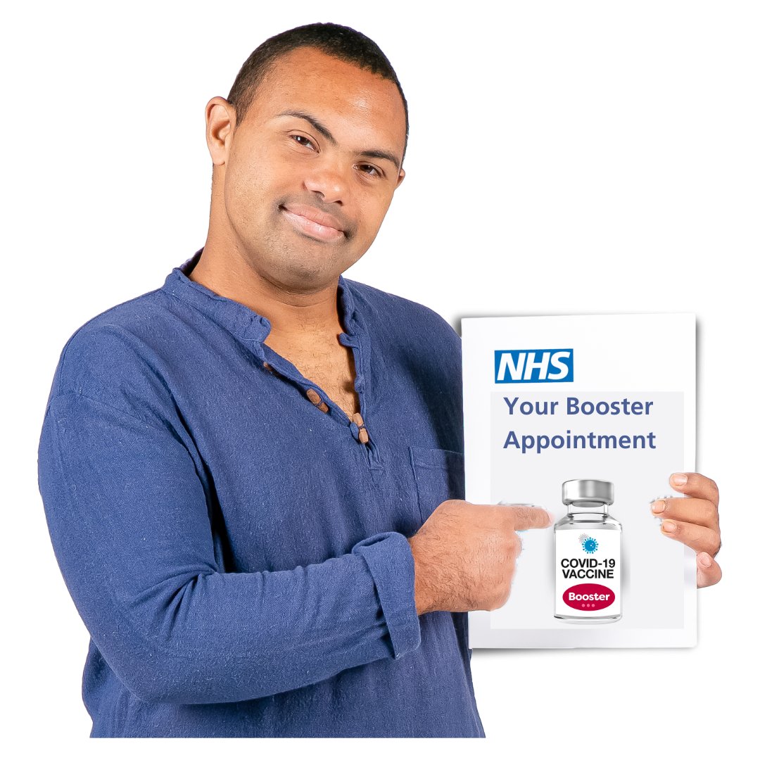 1/4 This week, JISC announced that children &amp; adults who have Down’s syndrome aged 6 months and over &amp; family carers (with immediate caring responsibilities for their family member who has Down’s syndrome) will be eligible for an autumn Covid booster.