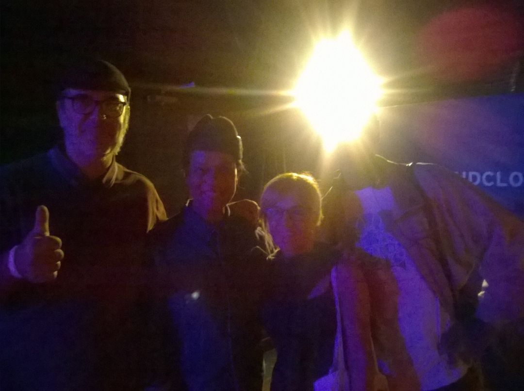 La Sara i jo amb la gran Pauline Black al Knitting Factory de Brooklyn. Concert dels Selecter!!!