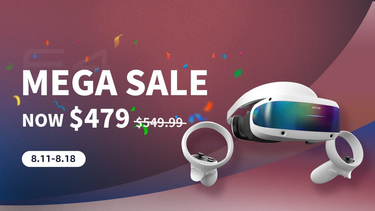 🎁 #Giveaway #Megasale
 🥳E4 now at a best price of $479!

🔗bit.ly/3saAPS0 𝐂𝐨𝐮𝐩𝐨𝐧 𝐜𝐨𝐝𝐞: DPVRE4

🤑Retweet the news for winning $50 Steam card!
More entries➡️ gleam.io/IBqVI/dpvr-giv…