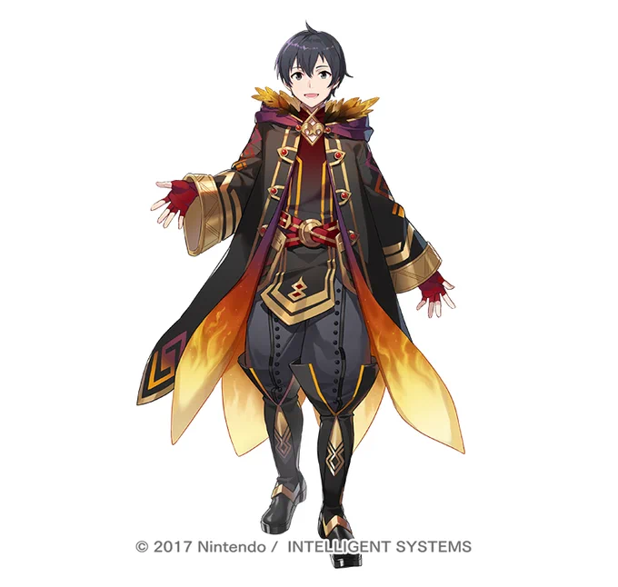 『ファイアーエムブレムヒーローズ』にて、神装英雄「異界より来た少年 マーク」を描かせていただきました。8/25からゲームに登場予定です。どうぞよろしくお願い致します! #FEヒーローズ #FEHeroes