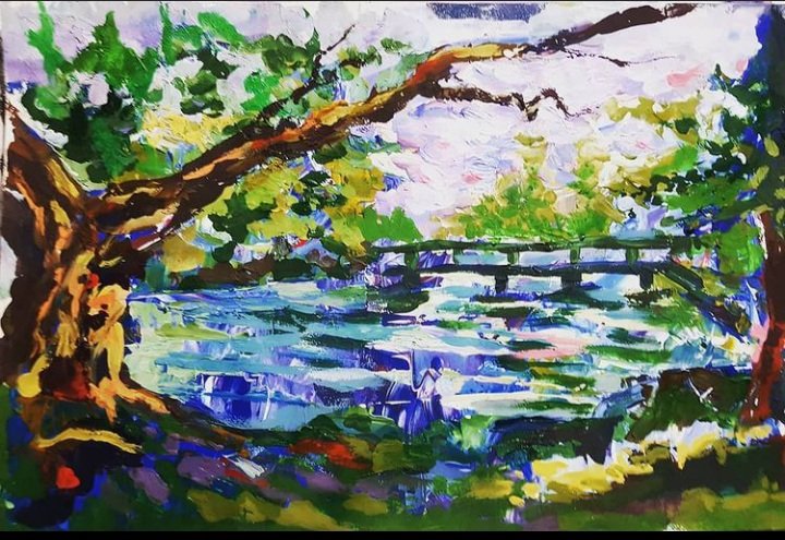 yuupa64's tweet photo. Landscape painting around my local. 40*60 Acrylic on paper.

#artwork #art #artist #painting #figure #Expressyourself
 #contemporarypainting #contemporaryart #acrylicpainting #colorful #Thailand #interiordesign #designerart #artist #artoftheday #inspiration https://t.co/6cRfgxgzjx