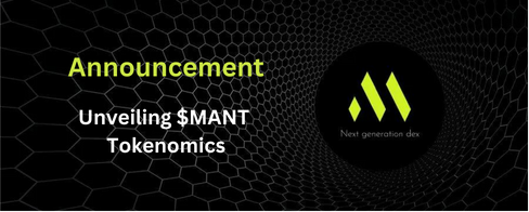Unveiling $MANT Tokenomics

Do read medium article -

mantleswap.medium.com/unveiling-mant…