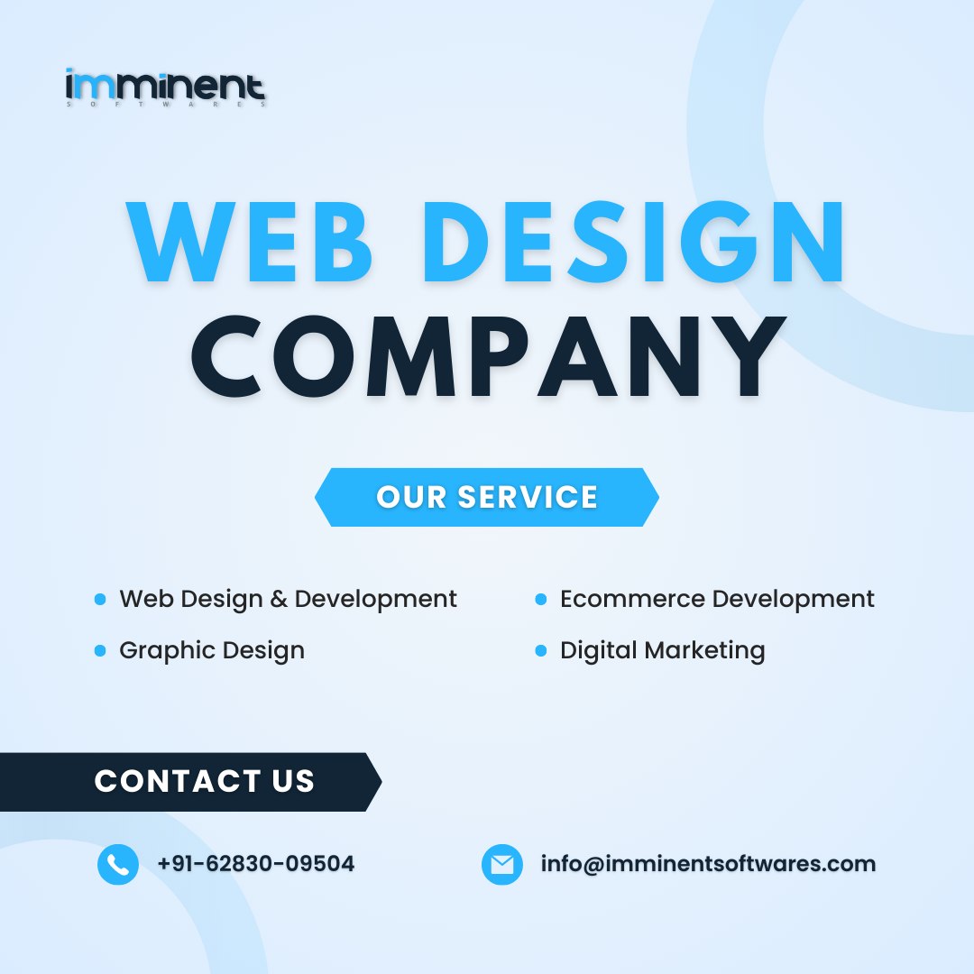 imminentsoft's tweet photo. Getting ahead of the competition is the only way to make a name for your brand in the market. This is why you should have a business website. Learn more now!!
#www #ecommerce #webdesign #webdevelopment #reponsivewebsite
https://t.co/bAoxjpNTOh https://t.co/0kPUoYUaA5