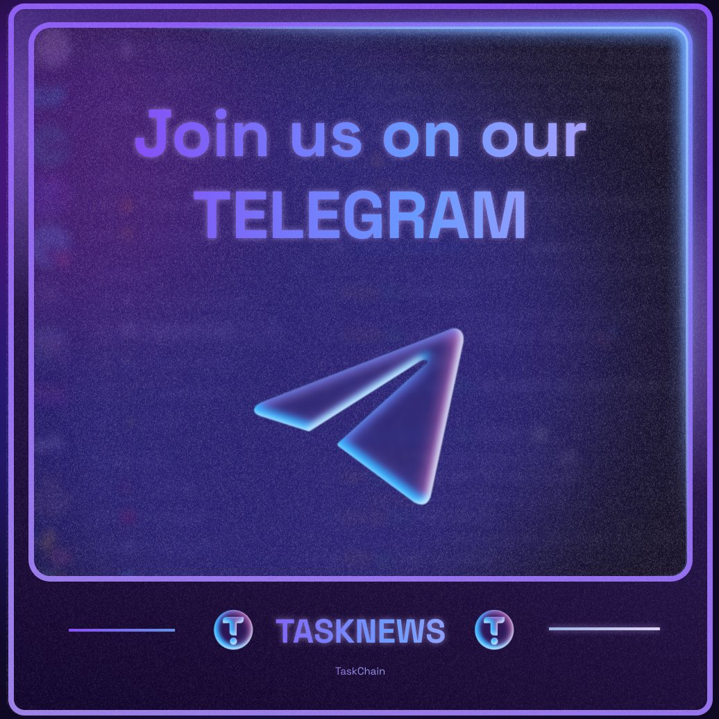TaskChain_Co's tweet photo. Exciting times ahead TASKCHAINERS! Join our vibrant community on #Telegram and be a part of the #TaskChain revolution. Let's explore the future of earning, together. Join now: https://t.co/AHMviRGeaf
#Web3 #CryptoCommunity #EarningRevolution https://t.co/dMaUnWIdbw