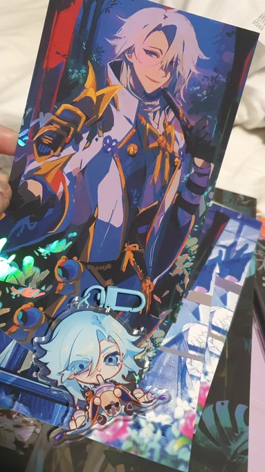Contributor copy of  arrived!!  I was in charge of the print and boba charm 