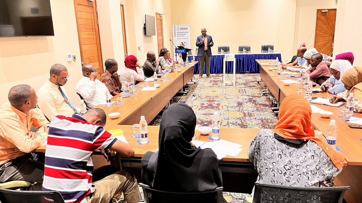 Fussi2015's tweet photo. A collaboration of @USAIDTanzania activities of CEPPS Tushiriki Pamoja by @IRIglobal and T-MELA partnered with GoZ @wizara_yahabari to develop MEL plan for Zanzibar Youth Development Policy in a two days 10-11/08 workshop at Golden Tulip Airport hotel. https://t.co/nJIy6KAtoy