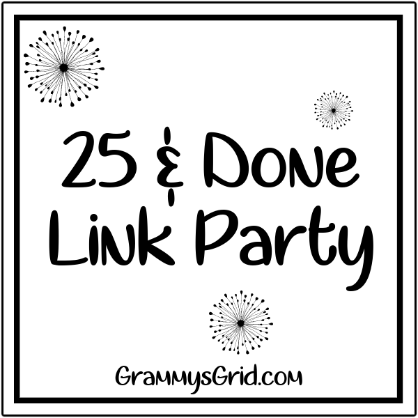 grammysgrid's tweet photo. https://t.co/1wbICEqdUl
Party with me at the #25andDoneLinkParty 30. 25 entries in 25 hours until August 11 at 6am central. I leave comments and share your entries at Fb, Pin, and Tw. #LinkUp #LinkParty #BlogParty https://t.co/IxMJy6Hm6I