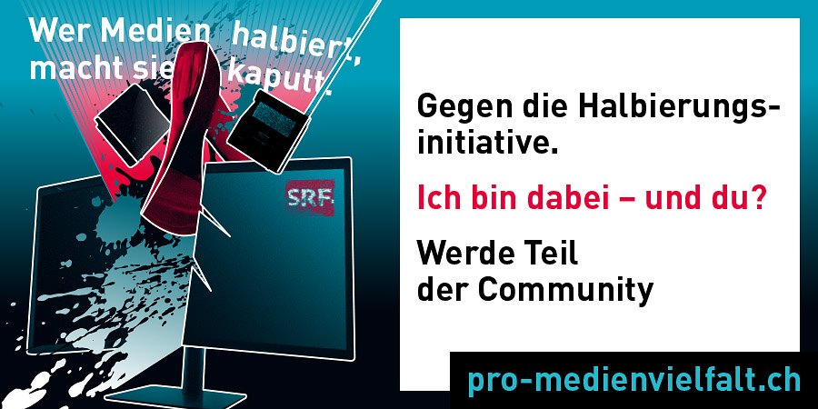 Schade, versucht man erneut die Medienvielfalt anzugreifen. Die Allianz #ProMedienvielfalt hält dagegen.
Ich denke vor allem auch an die älteren Menschen im Land. Mit einer Halbierung könnte z.B. die SRF #Musikwelle verschwinden. #SRF #SRG <a href="/Courage_Civil_/">Bewegung Courage Civil</a>