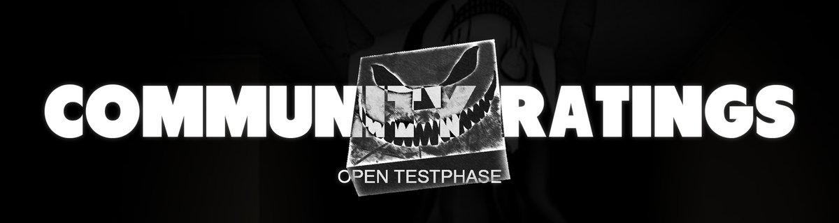 RBLXHorrorlist's tweet photo. #Roblox #RobloxDev #RobloxHorror #RobloxHorrorlist
As of now the Community Ratings Open Testphase begins!

No account needed. Just click on a game and give it a rating between 0.0 and 10!

Report issues in the Discord Server or via DMs.

Check it out here: https://t.co/miu6h3axqq https://t.co/8DTkHdgj2j