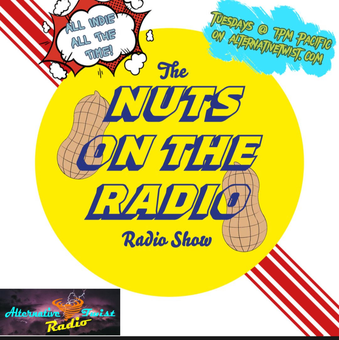 Nuts On The Radio (@nutsontheradio) on Twitter photo Tonight from 7pm Pacific🇺🇸on <a href="/AltTwistRadio/">Alternative Twist Radio</a> we have the best indie sounds from :
@drawingonscars
<a href="/Nelsoncl36/">Chris Nelson</a>
<a href="/EchoesStellar/">Stellar Echoes</a>
<a href="/ForgeHounds/">Forge Hounds</a>
<a href="/Iconoclasts1/">AnonymousIconoclasts</a>
<a href="/MariaWilman1/">Maria Wilman</a>
and loads more artists who have all deserted Twitter.
Click here alternativetwist.com
You'd be Nuts to miss it ! Tonight from 7pm Pacific🇺🇸on <a href="/AltTwistRadio/">Alternative Twist Radio</a> we have the best indie sounds from :
@drawingonscars
<a href="/Nelsoncl36/">Chris Nelson</a>
<a href="/EchoesStellar/">Stellar Echoes</a>
<a href="/ForgeHounds/">Forge Hounds</a>
<a href="/Iconoclasts1/">AnonymousIconoclasts</a>
<a href="/MariaWilman1/">Maria Wilman</a>
and loads more artists who have all deserted Twitter.
Click here alternativetwist.com
You'd be Nuts to miss it !
