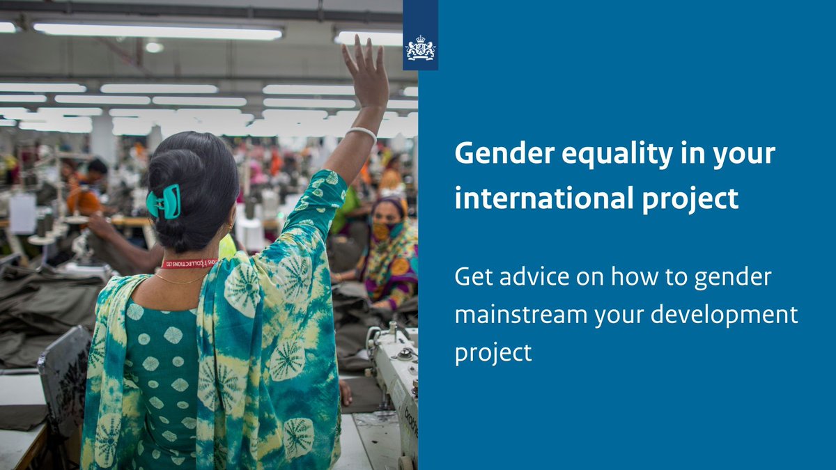 NL Enterprise Agency (@nlenterprise) on Twitter photo Gender is an essential element of all RVO subsidies and programmes. See here how we can support your gender equality project 👉 bit.ly/45oC9PQ
#genderequality <a href="/IGG_NL/">NL Global Issues</a> Gender is an essential element of all RVO subsidies and programmes. See here how we can support your gender equality project 👉 bit.ly/45oC9PQ
#genderequality <a href="/IGG_NL/">NL Global Issues</a>