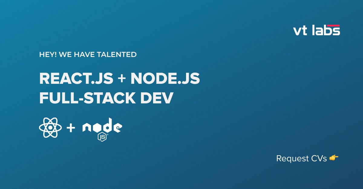 Looking for developers? We have talented Middle/Senior Full-Stack dev (React/Node.js/Gatsby) ready to start ASAP. 

If you want more info, hit up our HR Manager, Dariia 👇👇👇
bit.ly/3JhDL5t