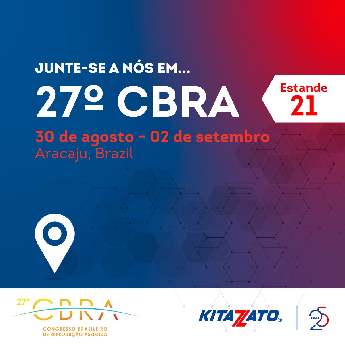 KitazatoIVF's tweet photo. Olรก, Brasil! ๐ Join us at #CBRA from August 30th to September 2nd. Find out all we have planned:
SYMPOSIUM: Optimization of vitrification and culture protocols in the era of fertility preservation
WORKSHOPS: Boost clinical results with ๐ง๐ต๐ฒ ๐๐ฟ๐๐ผ๐๐ผ๐ฝยฎ ๐ ๐ฒ๐๐ต๐ผ๐ฑ ๐งซโ๏ธ https://t.co/OftCgegzLw