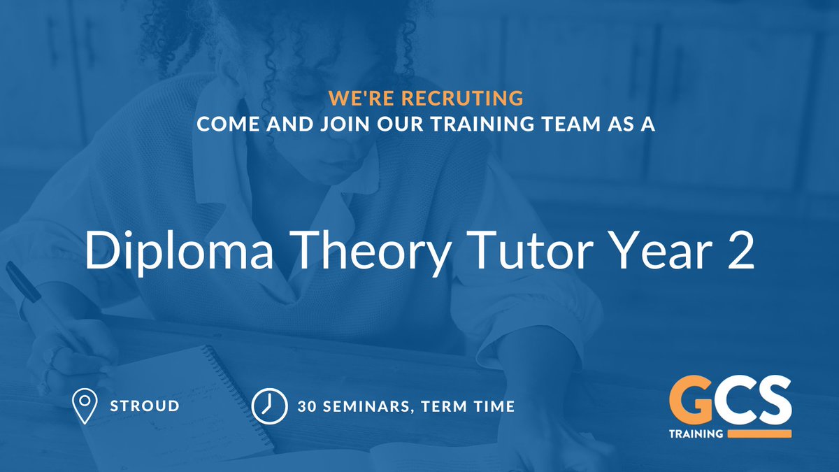 We are looking for a counsellor that has a passion for physcodynamic theory who'd like to move into tutoring our trainees. Find out more ow.ly/fCSY50PsE5p #counselling #counsellors #stroud #counsellingtraining