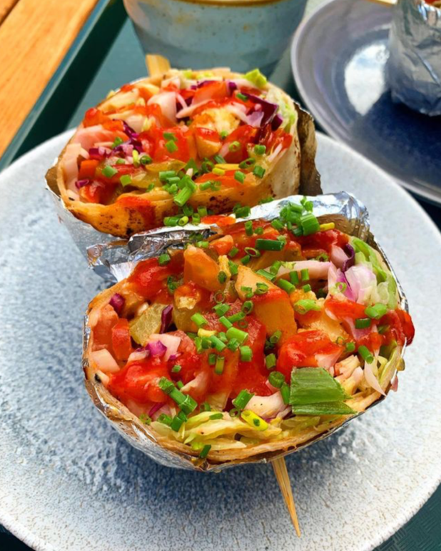 The sun is back! Soak up the sunshine and savour every bite of vegan goodness in our outdoor seating area 🌱🌞 Whether you're a seasoned vegan or just curious about the plant-based lifestyle, <a href="/VeganHouseFoods/">Vegan House</a> is an award winning and a must-try here in the market. #chesterfoodie