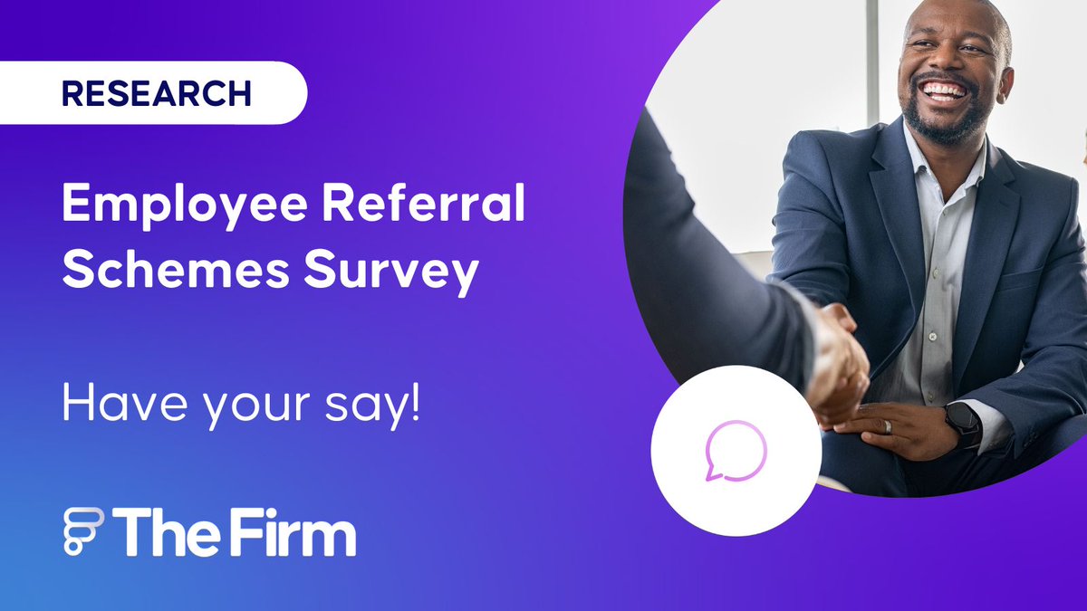 ➡️loom.ly/YcsYzZY

Last chance to have your say in our #EmployeeReferral Survey and to register to receive a FREE copy of our Employee Referral Report, launching in September. 

The survey closes tomorrow.  Please share with anyone you think should be having their say!