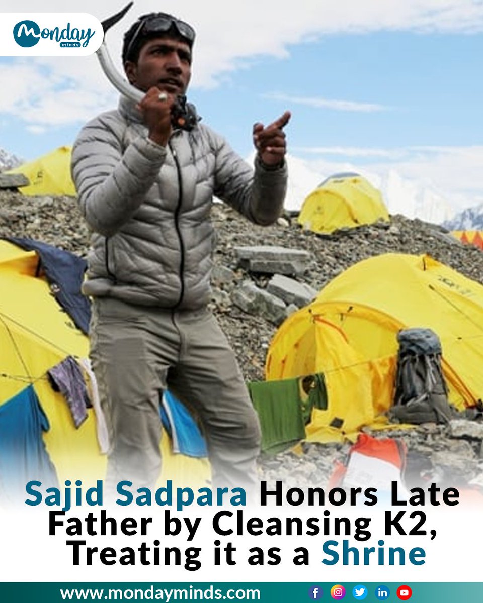 It is a high-altitude tribute to Sajid's father, legendary climber Ali Sadpara, honouring the place where they bonded in nature and where his body remains after a 2021 father-son expedition fell foul of the 'savage mountain #Sajidsadpara #INDvPAK #Jailer #ShehnaazGill