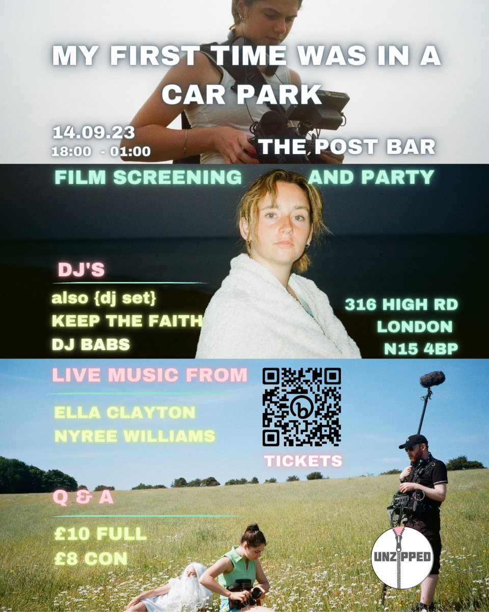 On the 14th of September, UNZIPPED ARTS is bringing to the public their first ever film screening &amp; PARTY <a href="/ThePostBar1/">The Post Bar</a>.

We're raising money to enter our film to festivals and we thought, what better way to do this than throw a big ol' party.

TICKET LINK: ra.co/events/1754700
