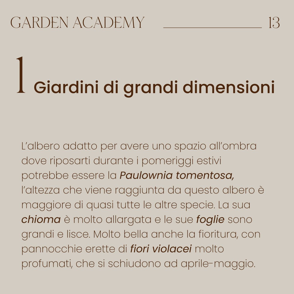 GiardiniMGF's tweet photo. #GardenAcademy 13 🎓🌿
Il vero valore di un albero lo si vede nel momento estivo. L’ombra che può offrire la chioma di un albero fa la differenza tra poter stare un giardino o no...
Per saperne di più visita il nostro sito: https://t.co/6ZDXnXGQrc
Seguici per le nuove lezioni ✔️ https://t.co/OHLS0OTohV
