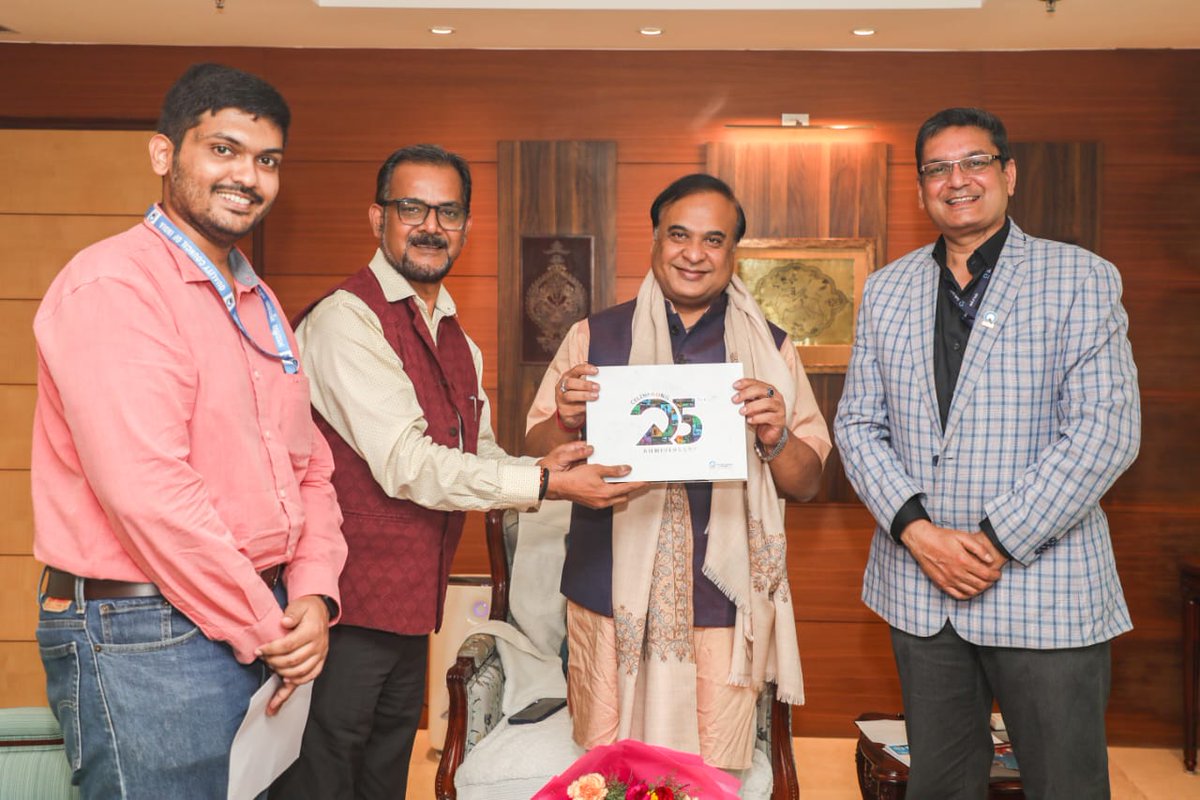QCI #qualitymatters (@qualitycouncil) on Twitter photo QCI team met Hon. CM of Assam <a href="/CMOfficeAssam/">Chief Minister Assam</a>, Shri Himanta Biswa Sarma ji <a href="/himantabiswa/">Himanta Biswa Sarma</a>. Quality in education, health & citizen-centric schemes is top priority for his govt. Grateful for his support to "Assam Gunvatta Sankalp" scheduled in Sept 2023!
<a href="/jaxayshah/">Jaxay Shah</a> <a href="/RaviPSingh/">Ravi P Singh</a> QCI team met Hon. CM of Assam <a href="/CMOfficeAssam/">Chief Minister Assam</a>, Shri Himanta Biswa Sarma ji <a href="/himantabiswa/">Himanta Biswa Sarma</a>. Quality in education, health & citizen-centric schemes is top priority for his govt. Grateful for his support to "Assam Gunvatta Sankalp" scheduled in Sept 2023!
<a href="/jaxayshah/">Jaxay Shah</a> <a href="/RaviPSingh/">Ravi P Singh</a>