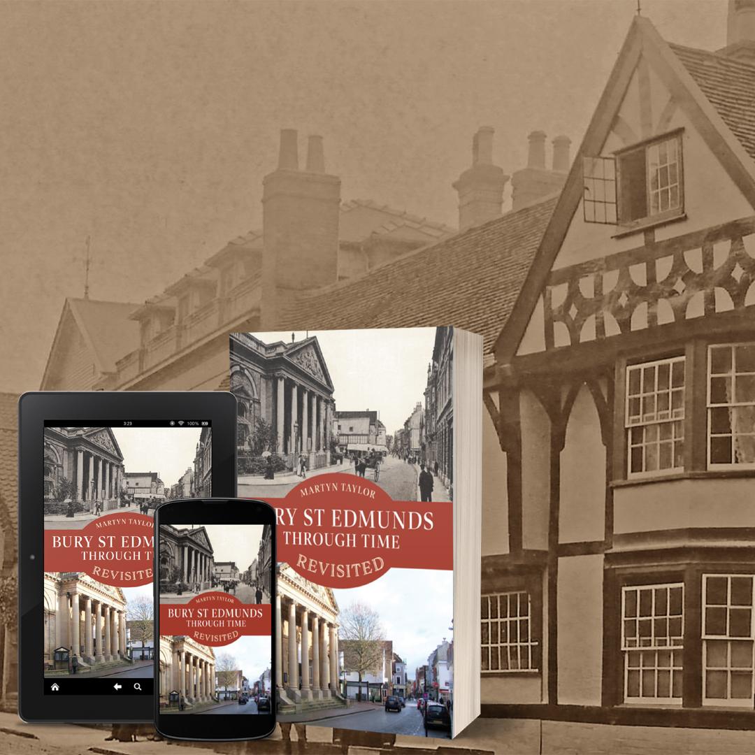With all new images depicting this historic market town, our delightful #NewBook Bury St Edmunds Through Time Revisitedby Martyn Taylor is a riveting &amp; well-illustrated account of the town's fascinating past. <a href="/EADT24/">East Anglian Daily Times</a>
mvnt.us/m1428816 
#BuryStEdmunds #Suffolk