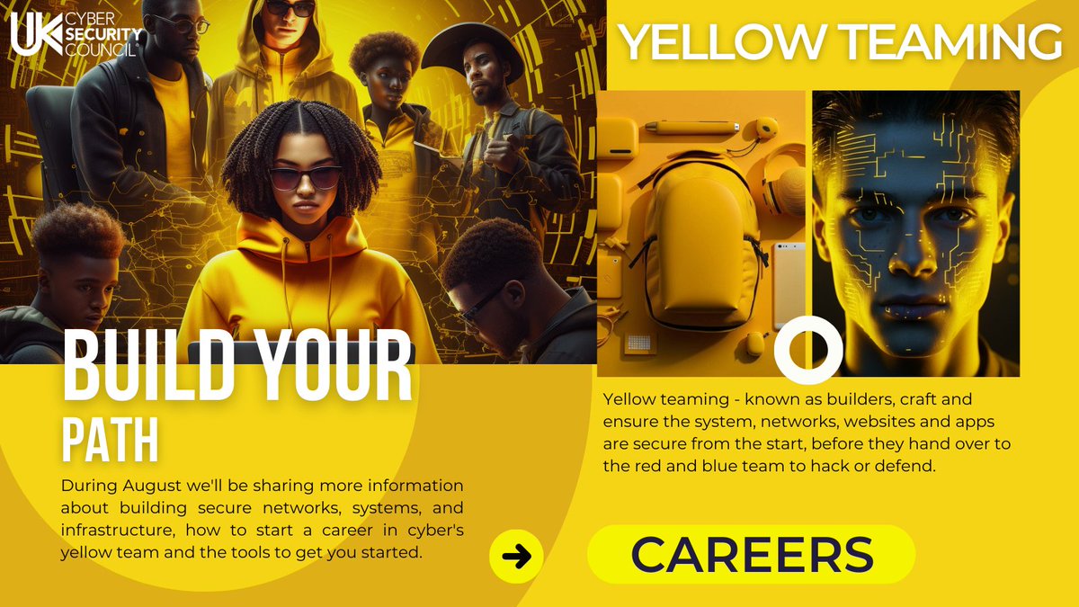 Are you considering a career in cyber security? Have you heard of ‘yellow teaming’ and want to know more?

#Yellowteaming is an approach to building secure systems by combining offensive techniques with defensive ones.

Get started on your journey!
#cybersecurity #cybercareers