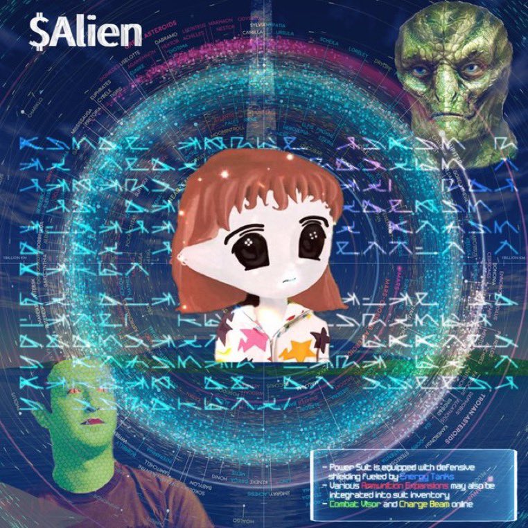 AlienMilady's tweet photo. Lizard people are real and the TMFINR woman wasn’t playing 

Ticka is $ALIEN 👽😎 https://t.co/q1DbOsPePz