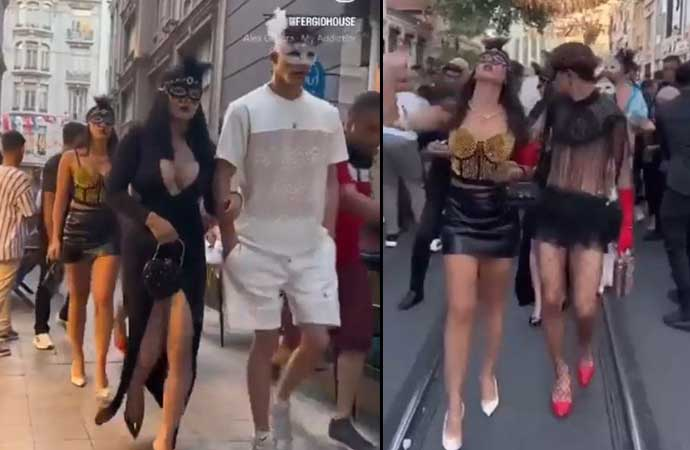 bpthaber's tweet photo. Taksim'de havaya dolar atan Onlyfansçılar'a operasyon düzenlendi. 13 şüpheli şahıs gözaltına alındı.

Çok sayıda dolar, maske ve kıyafetler ele geçirildi. https://t.co/YV1WMsWh2z