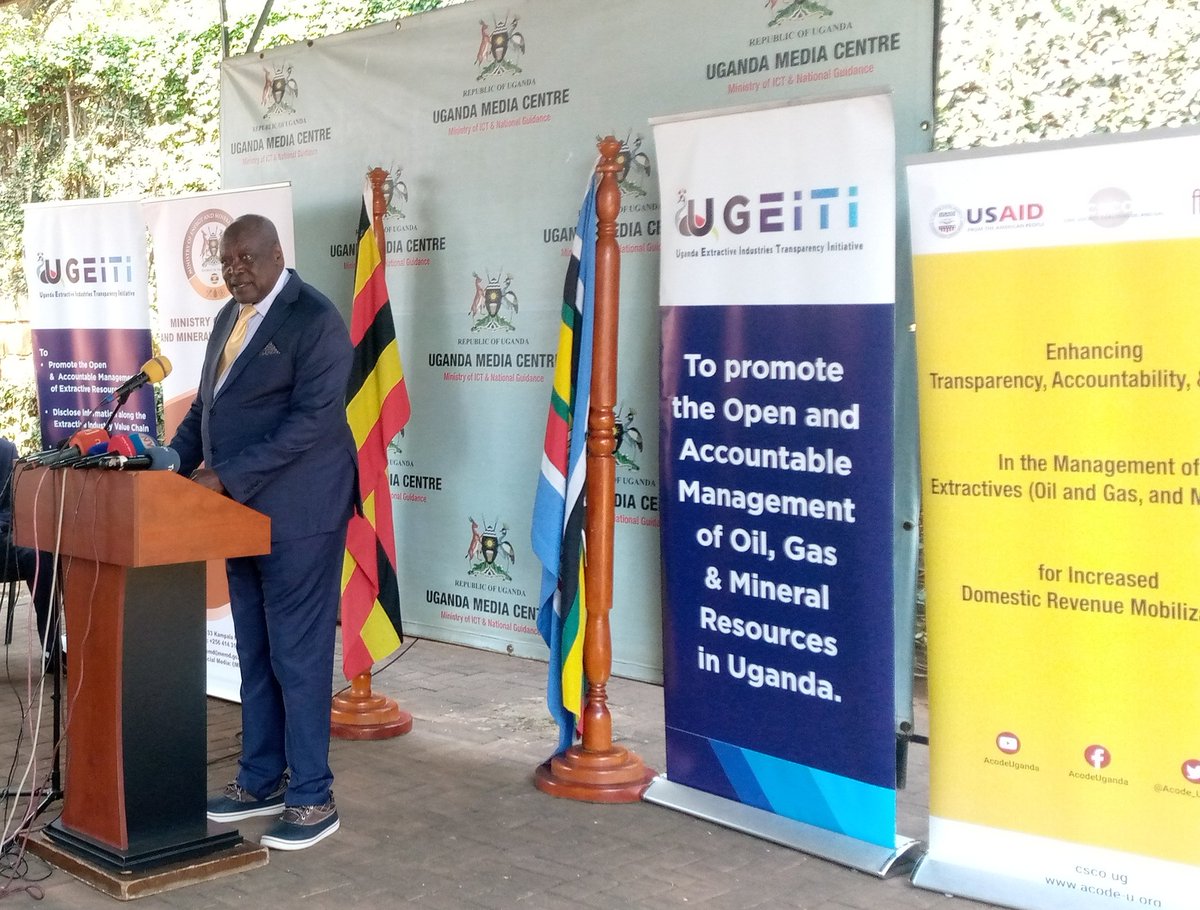 ACODE_Uganda's tweet photo. A press conference of the Multi-stakeholder group to disseminate the findings of the Uganda EITI report FY 2020 / 2022 at Uganda Media Centre.
#TransparencyUg https://t.co/32kzNKjg0Y