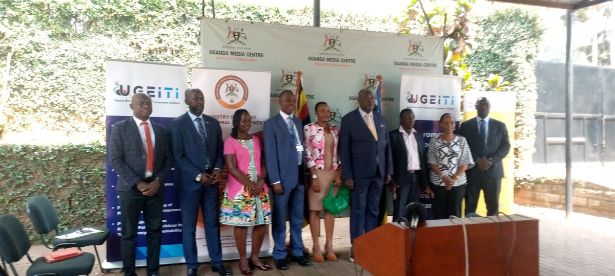 ACODE_Uganda's tweet photo. A press conference of the Multi-stakeholder group to disseminate the findings of the Uganda EITI report FY 2020 / 2022 at Uganda Media Centre.
#TransparencyUg https://t.co/32kzNKjg0Y