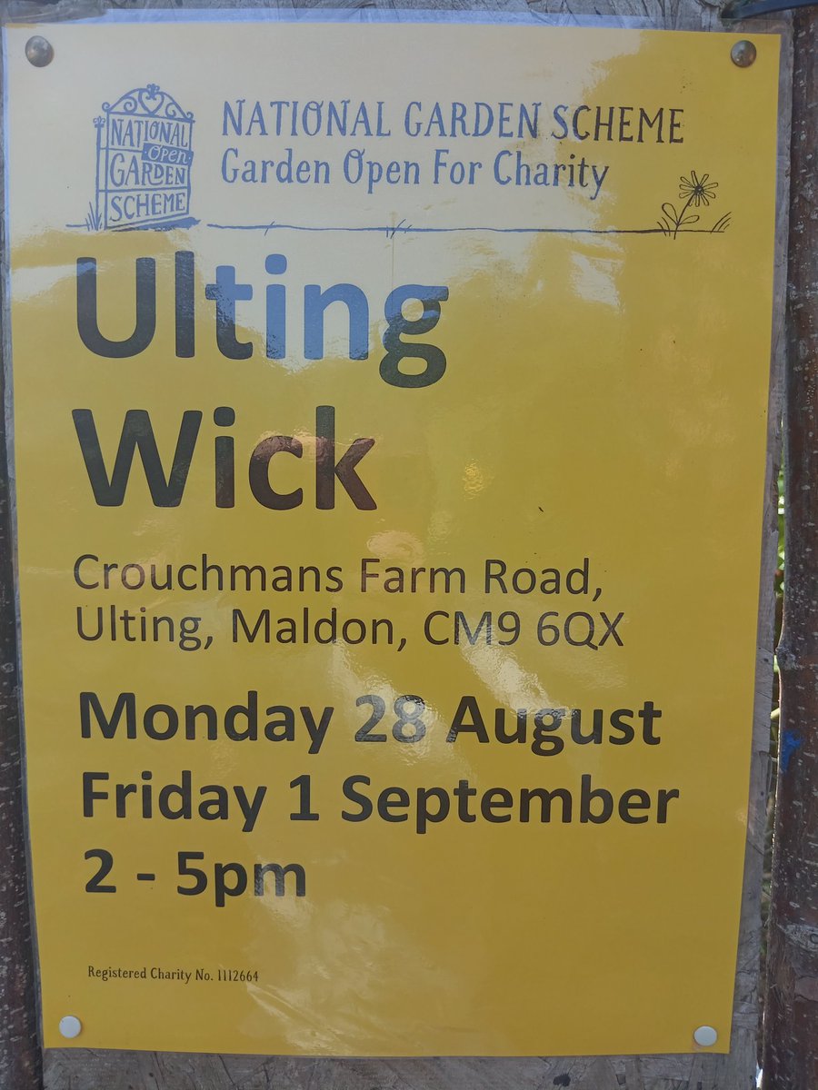 Next open days fast approaching. Come give us a visit and say hello. The gardens are looking ace, it'll be well worth the trip.