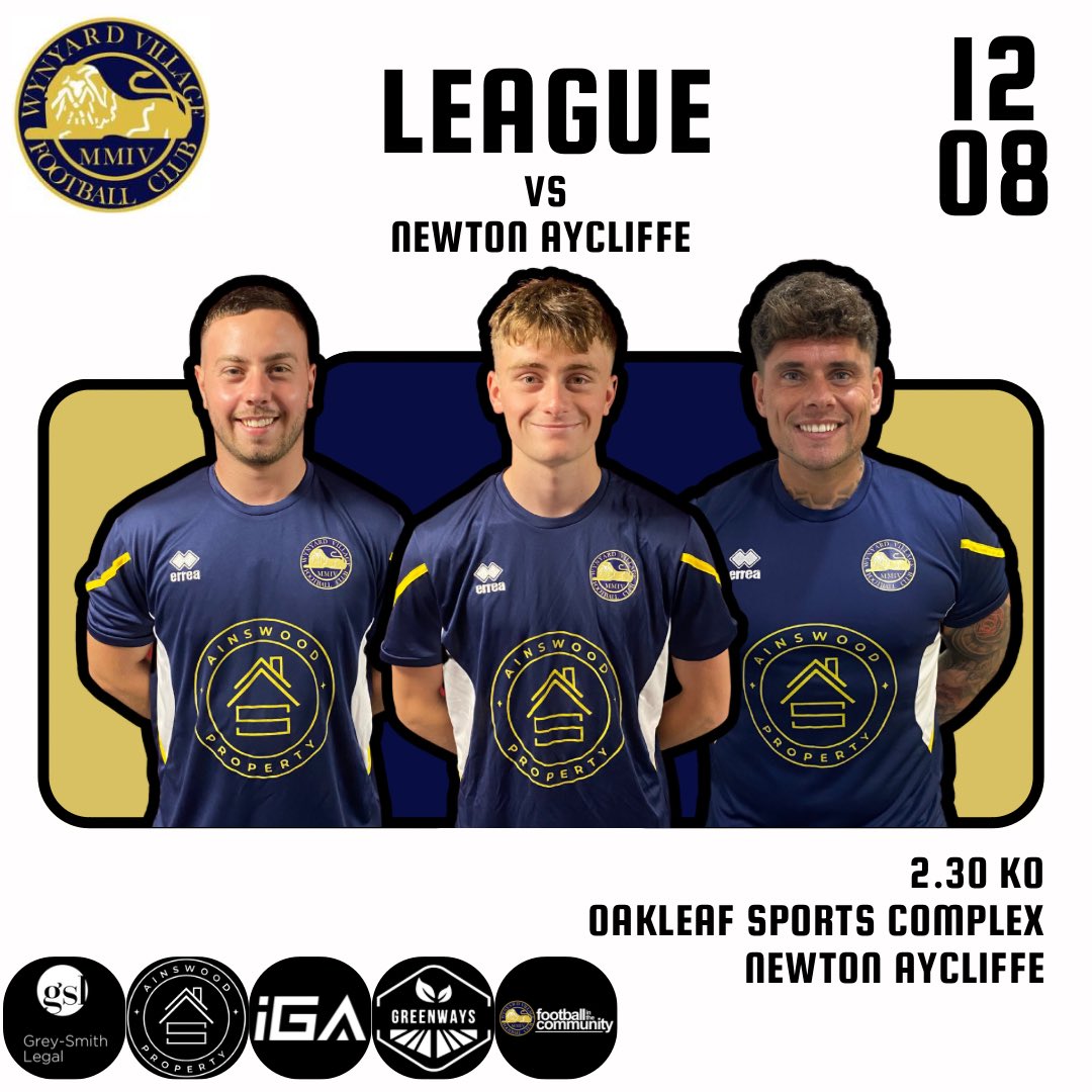 And it’s here!!!

Our first fixture of the 23/24 season sees us travel to Newton Aycliffe. After 10 weeks of preparation for our brand new squad, we’re looking forward to competing in the Wearside Div. 2 this season.