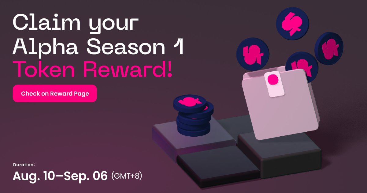 LootexIO's tweet photo. 【 💎 Claim your Alpha S1 Token Reward! 💎 】

The Reward Page is now available for claiming $LOOT rewards 🎊

Lootizens! Let's look forward to the arrival of the next season together🔥 https://t.co/o5fiClFxf3