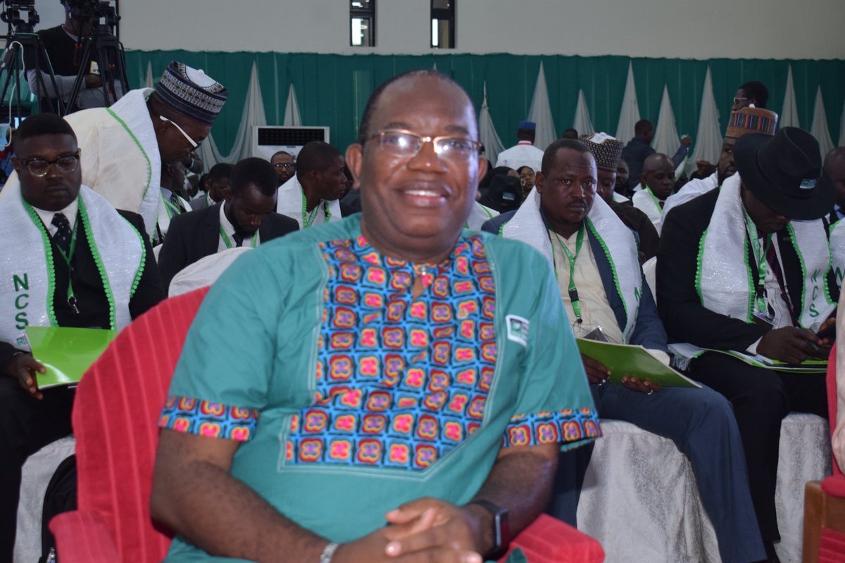 The President & Chairman of Council, Mr @KoleJagun at the Day 3 of the ongoing @NigeriaComputer International Conference holding in Bauchi, Bauchi State