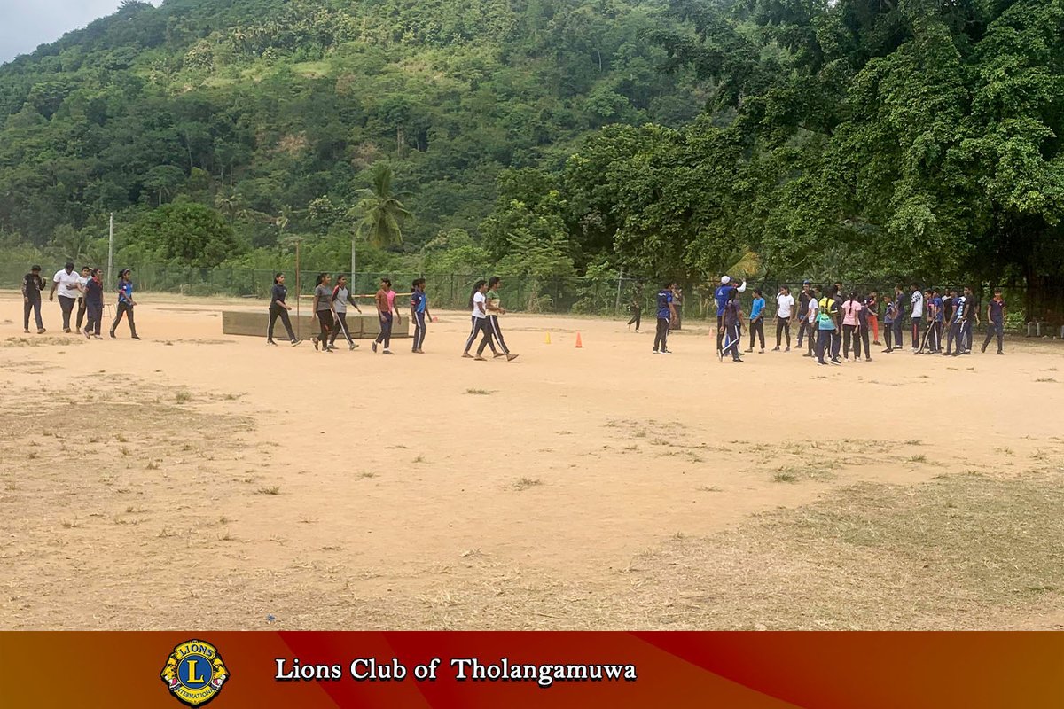 Tholangamuwa Cental College (in Sri Lanka) has prepared a 5-week special nutritional program for the athletes participating in the provincial games this year and 500 eggs needed for those 5 weeks were provided by our Lions Club of Tholangamuwa.