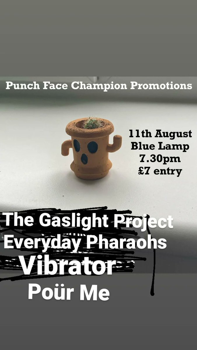 LINE UP CHANGE FOR FRIDAY 

Now we have <a href="/TGPOfficalBand/">TheGaslightProjectOfficial</a> finishing the night with @EPharaohs, Vibrator and <a href="/Pooourme/">Poür Me</a> instead of <a href="/ceramicsband/">Ceramics</a> 

Hashtagmondoonthen