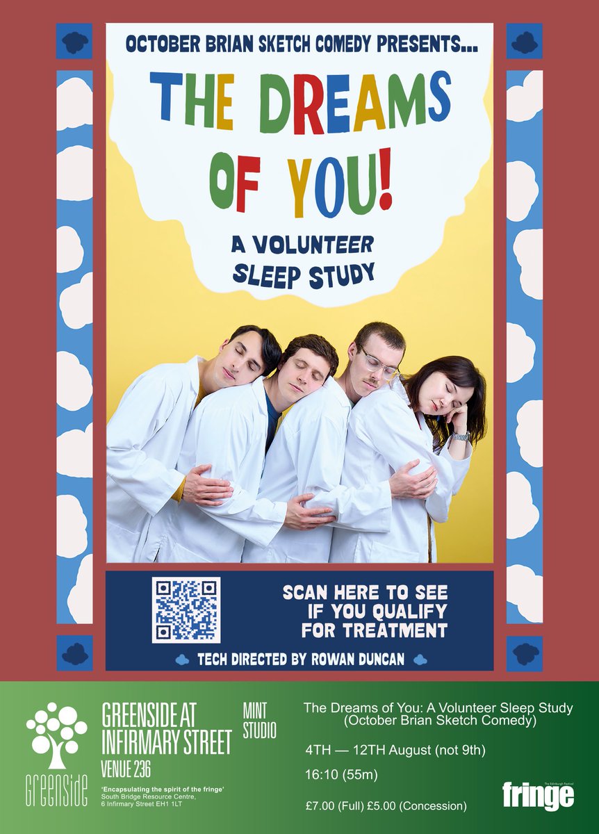The Dreams of You 😴👹 Edinburgh Fringe tweet media